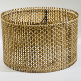 Drum Weave Cane Lamp Shade (Large)