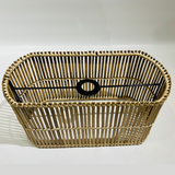 Oval Cane Stick Lamp Shade