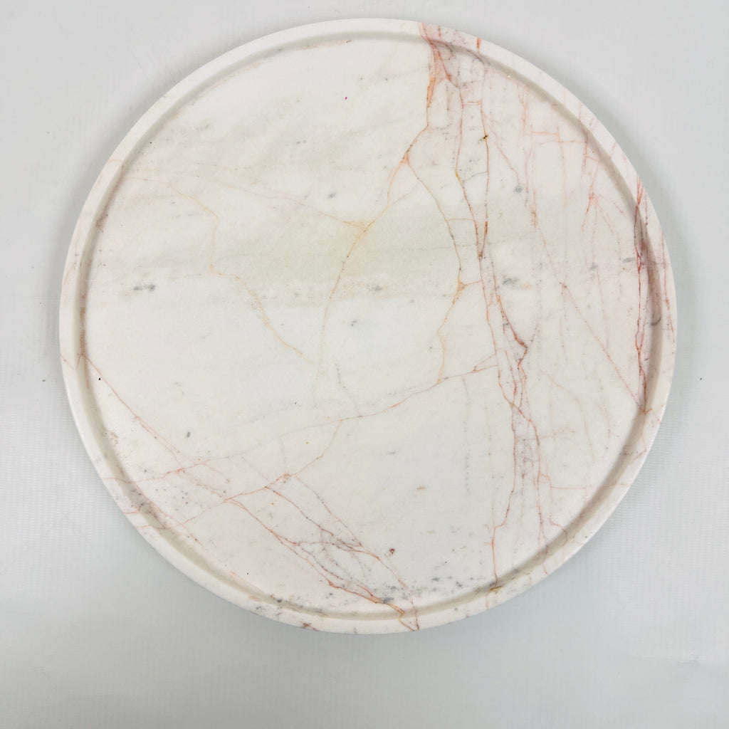 Red Veined Plate