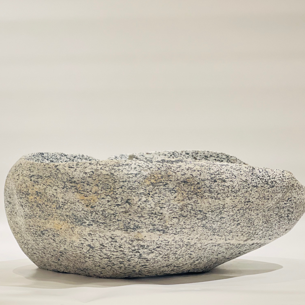 Speckled River Stone Sink