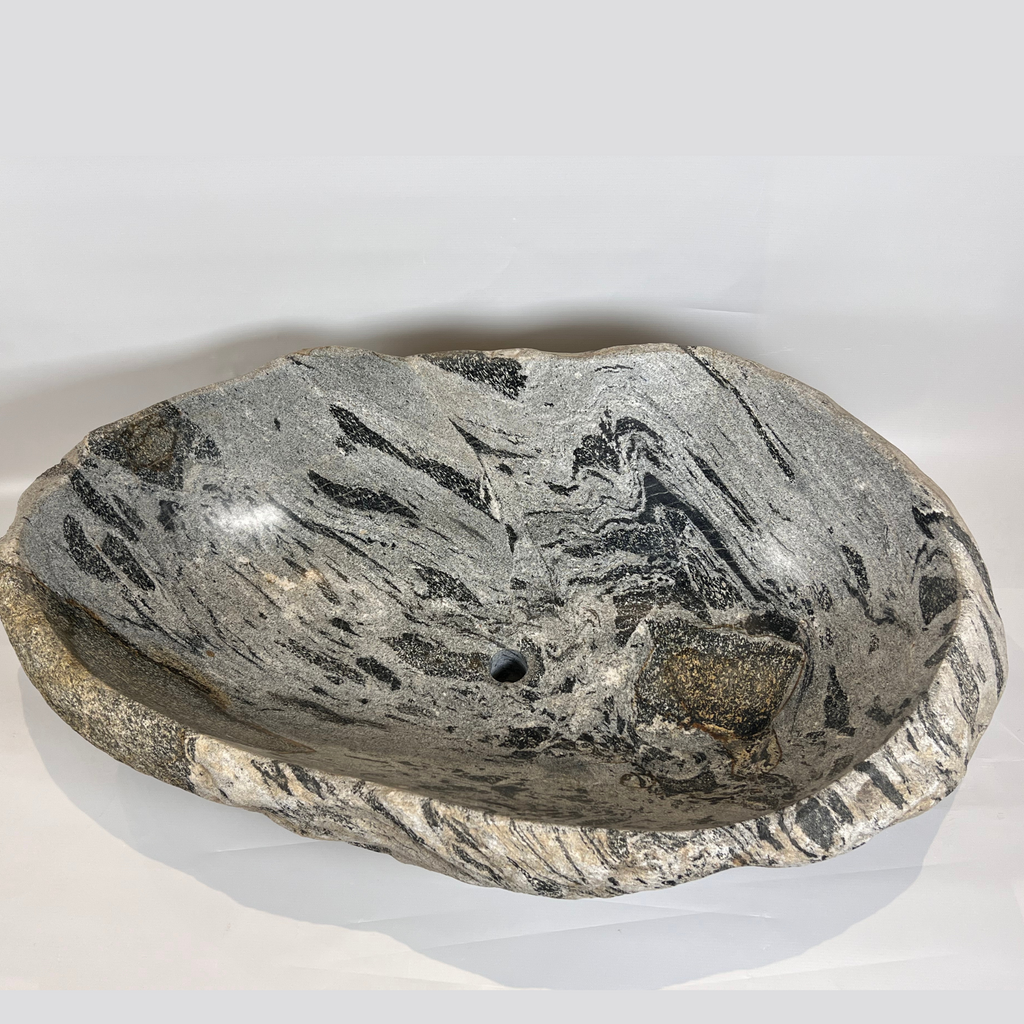 Glacier Grey River Stone Sink