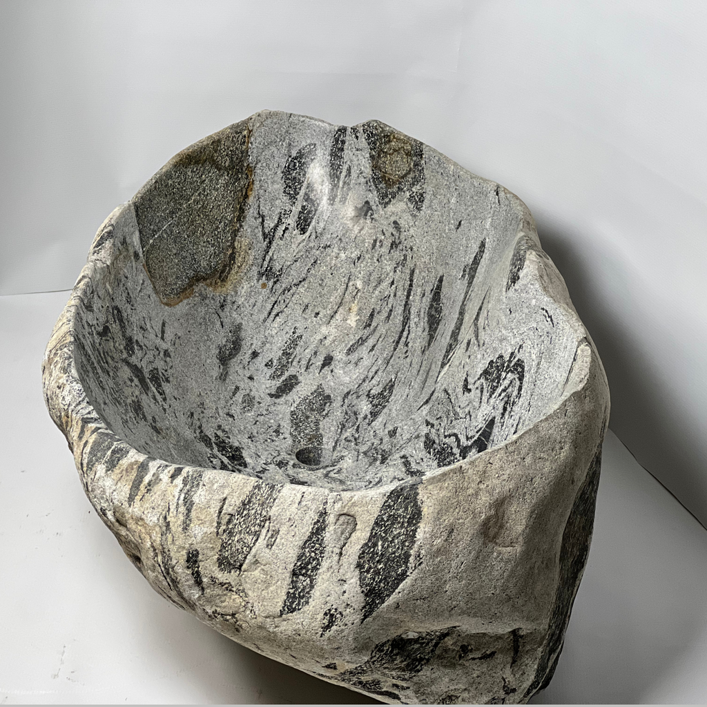 Glacier Grey River Stone Sink