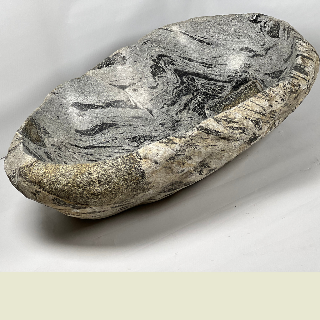 Glacier Grey River Stone Sink