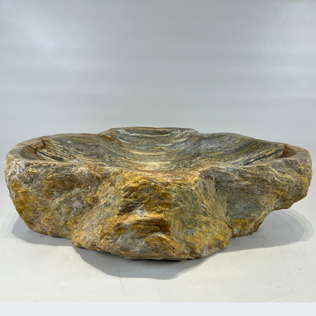 Puzzle Piece River Stone Sink