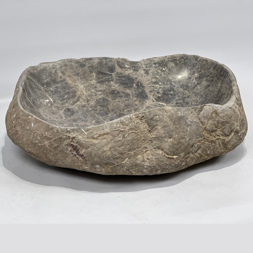 Walnut Webbed River Stone Sink