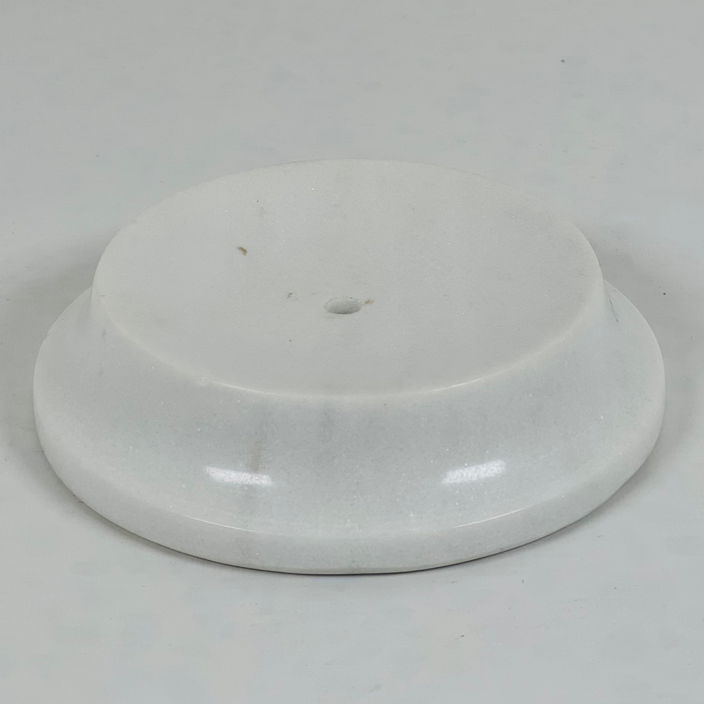 Crater White Soap Dish