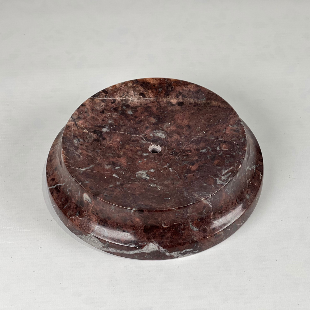 Crater Burgundy Soap Dish