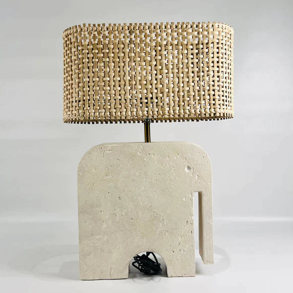 Elephant Stoned Table Lamp