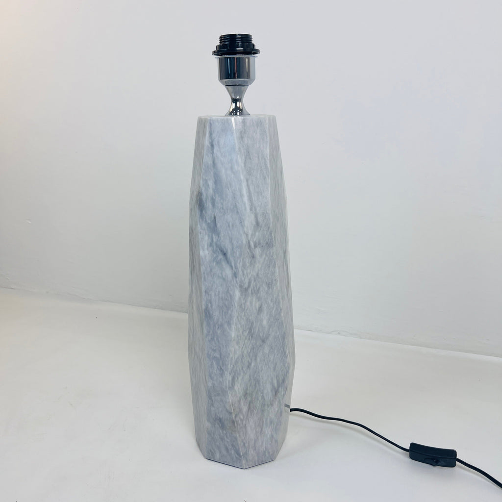 Irregular Bottom Marble Table Lamp