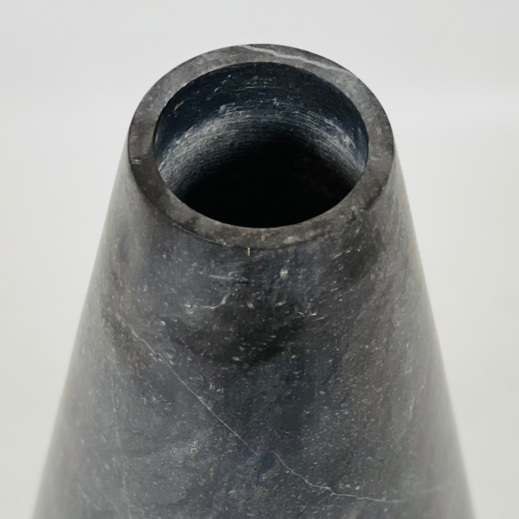 Funnel Black Vase