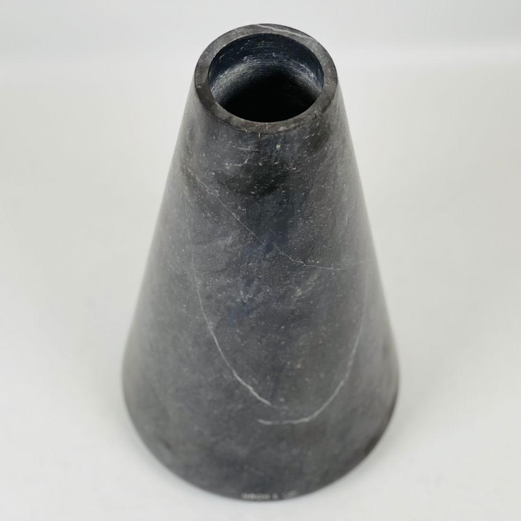 Funnel Black Vase