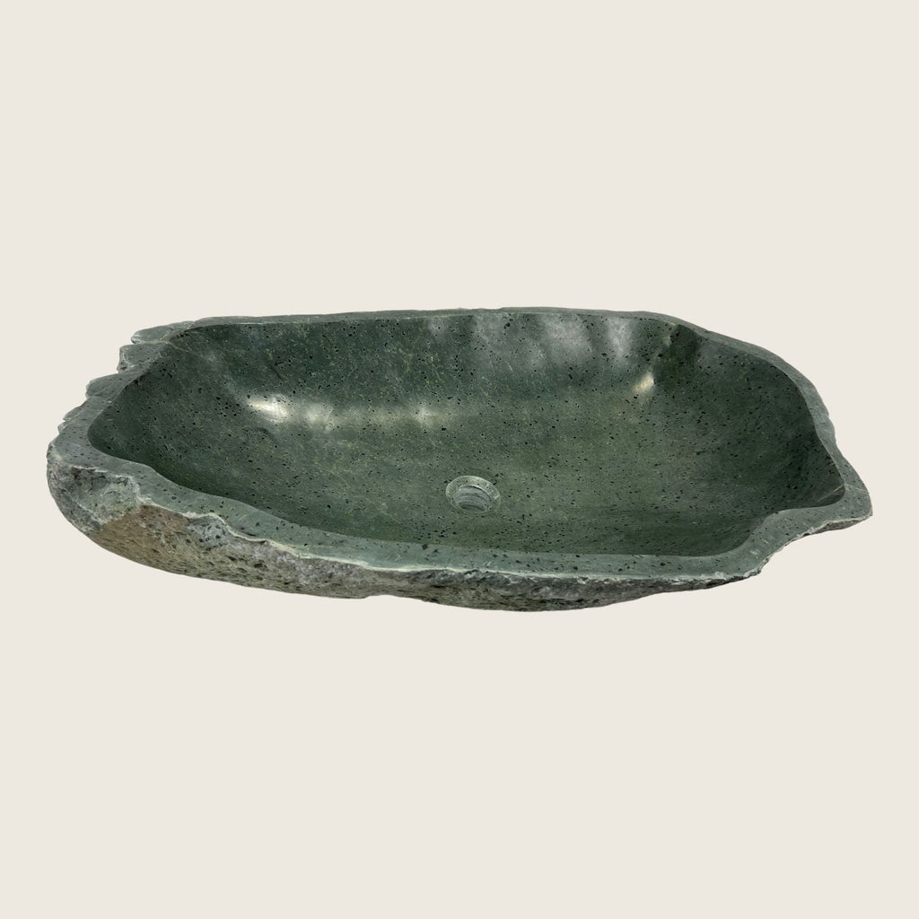 Sea green River Stone Sink