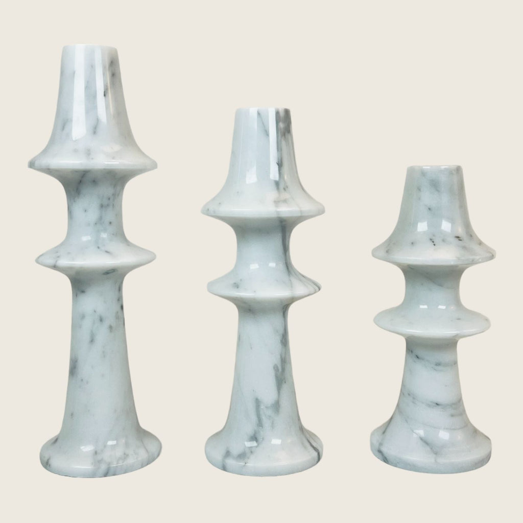 Chess Piece Marble Candle Stand (Large)