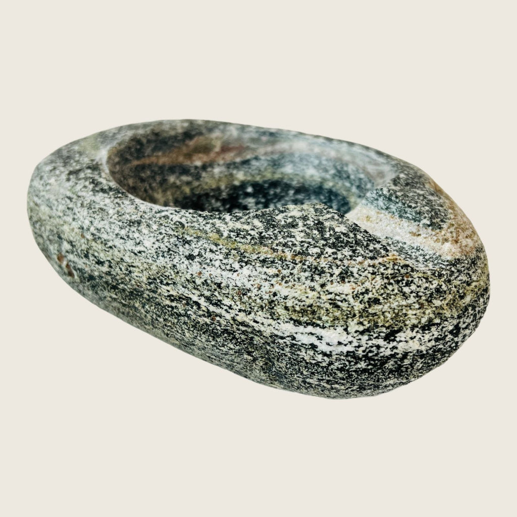 River Stone Salt Spotted Ash Tray