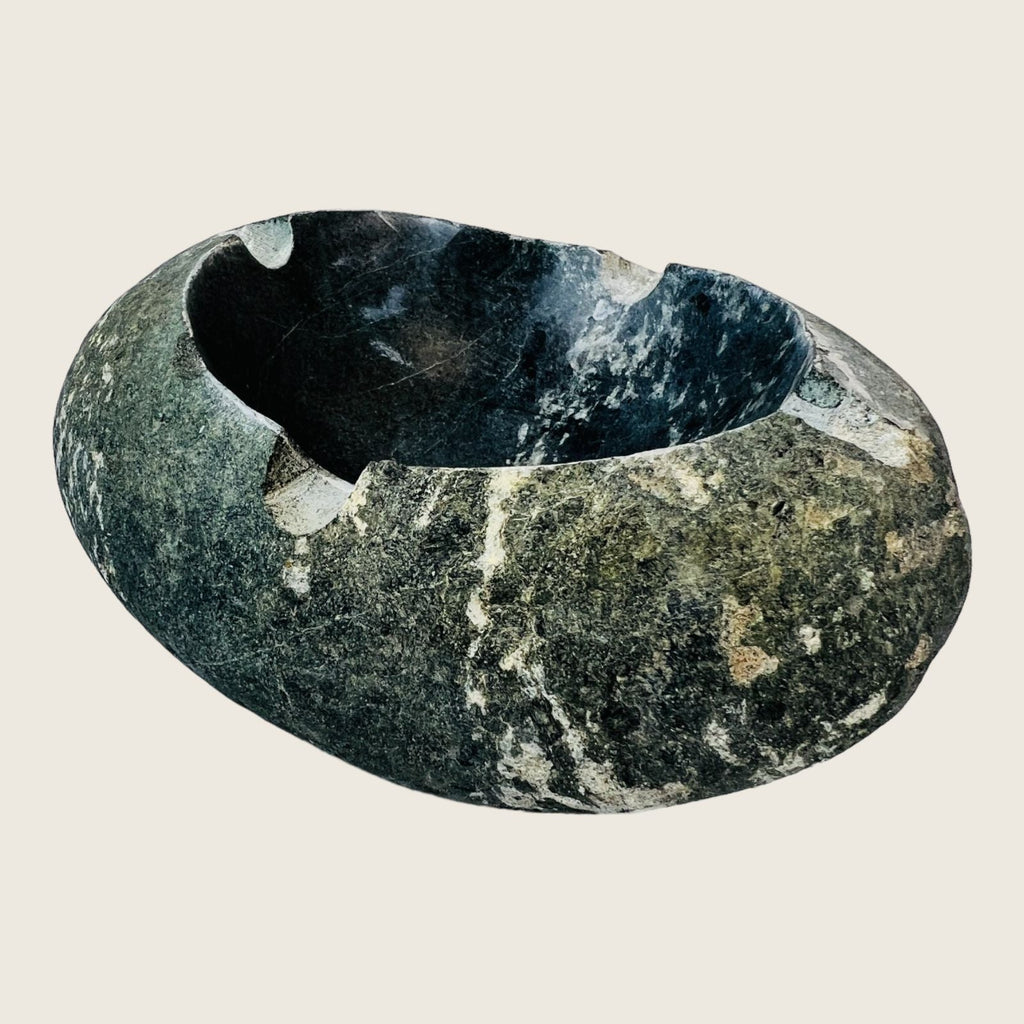 River Stone Deep Blue Ash Tray