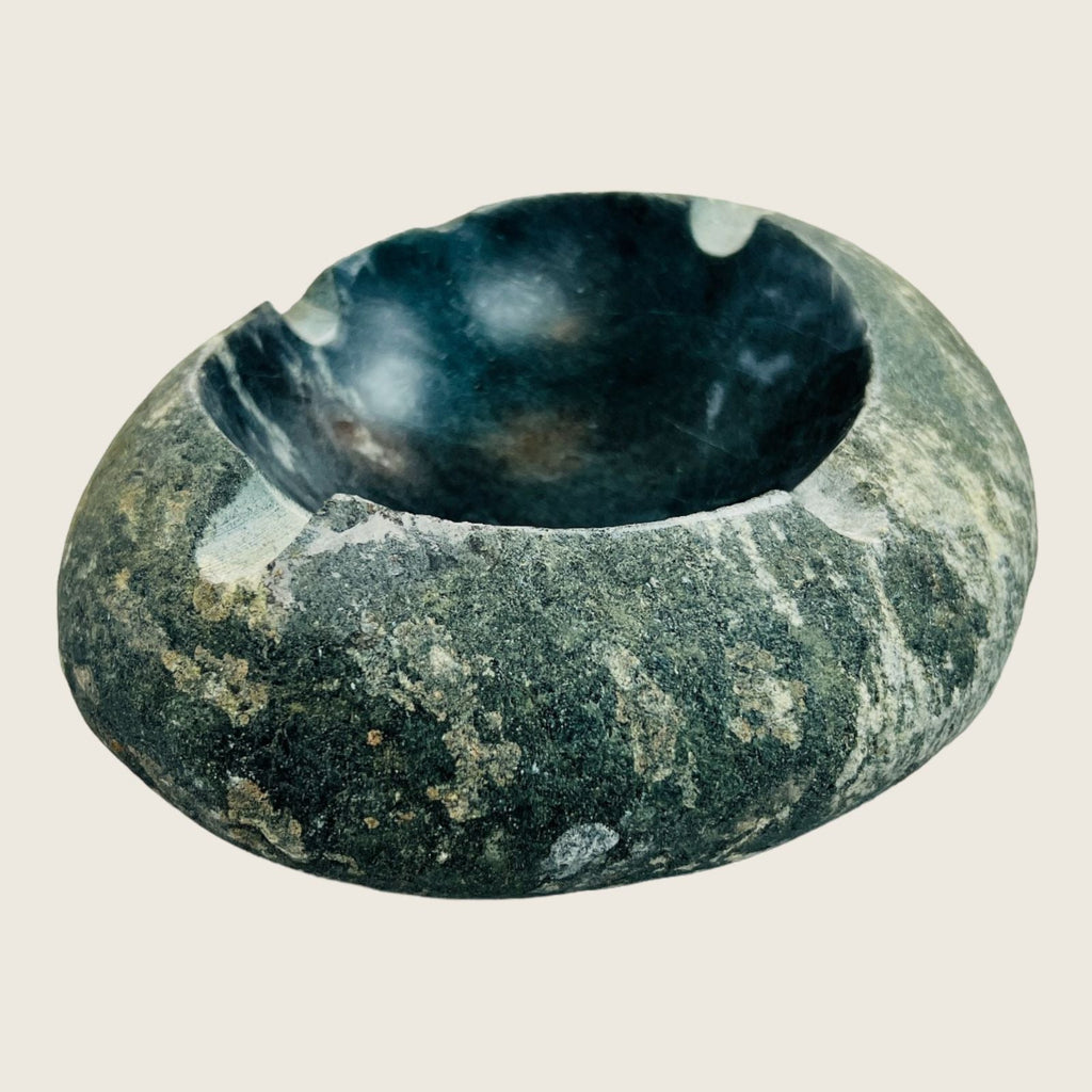 River Stone Deep Blue Ash Tray