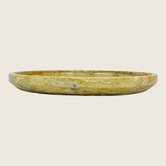 Lime Splotched Plate
