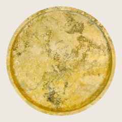 Lime Splotched Plate