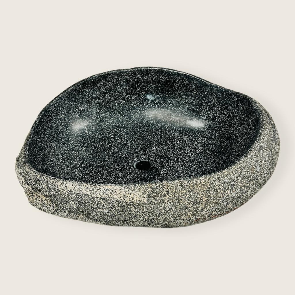 Salt And Pepper River Stone Sink